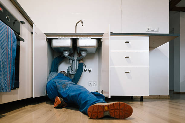 Professional Sewer Line Repair technician working in Linesville, PA